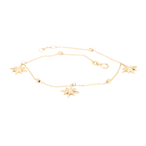 Bratara Aur 14K galben, cu stelute